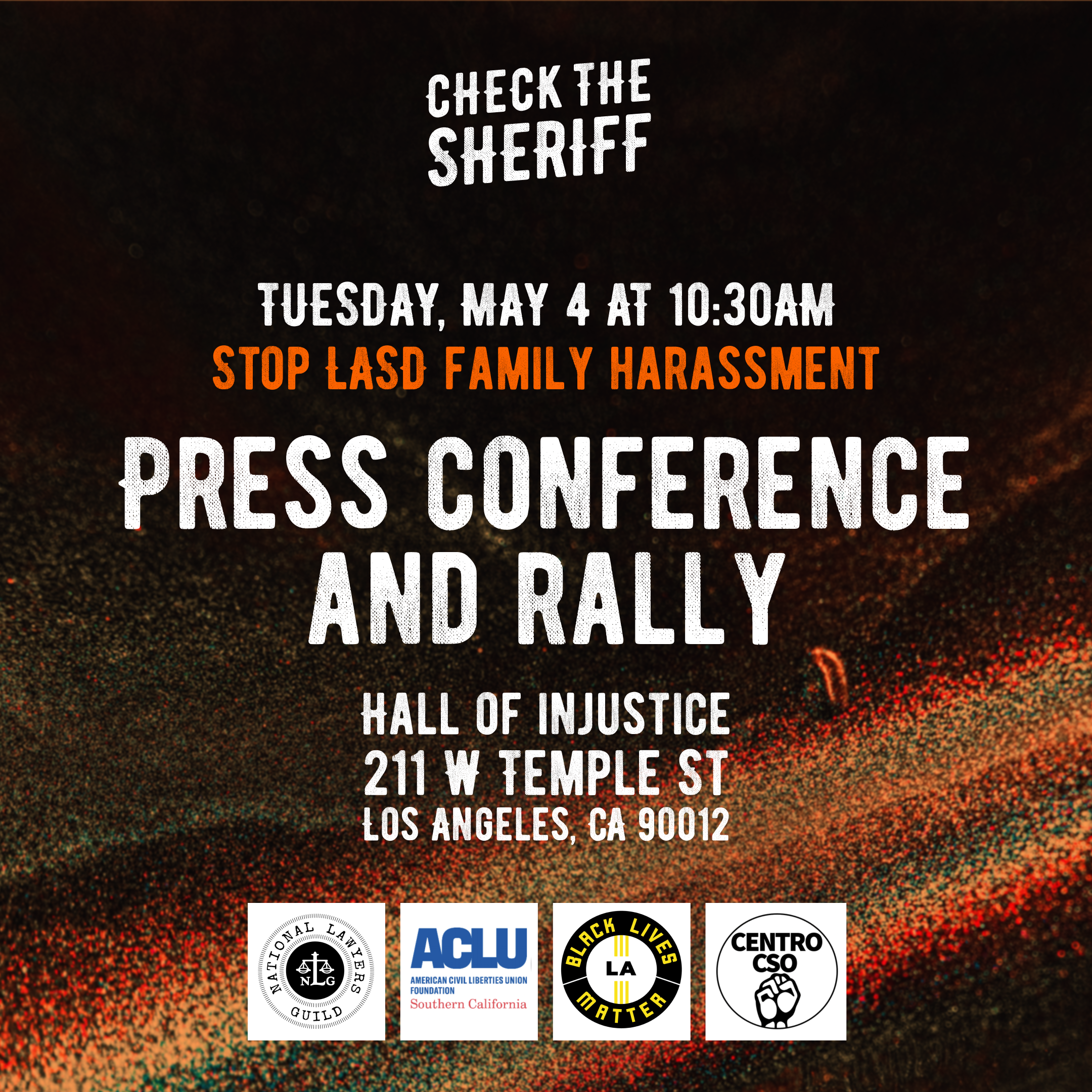 NLG and Advocacy Organizations Release Report Documenting LASD&#8217;s Targeted Harassment of Grieving Families